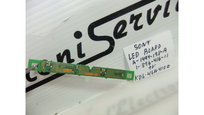 Sony 1-876-416-11 led board